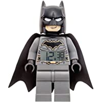 Los mejores  - LEGO Reloj Despertador- Negro-Gris- DC Comics Batman